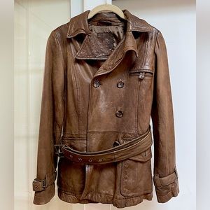 Vintage Banana Republic genuine leather jacket